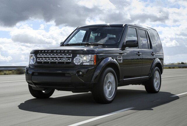 thumbnail image 2 of Real Perforated Black Leather Steering Wheel Cover For Land Rover Discovery 4 2009+ 2 of 5