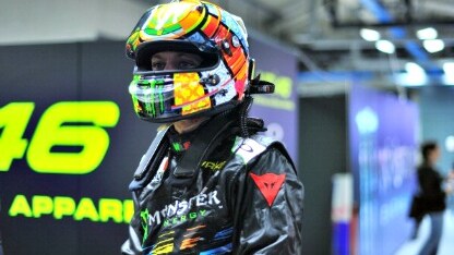 valentino rossi ai box