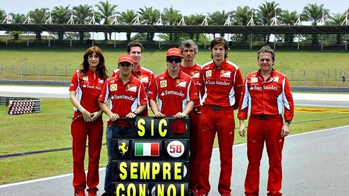massa e alonso per il sic