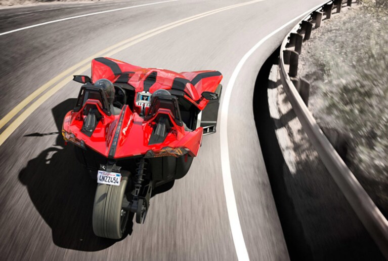 Polaris Slingshot retro