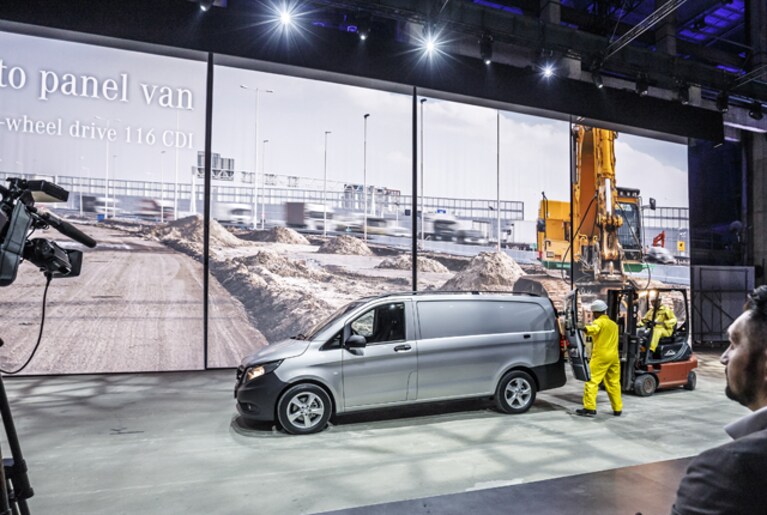 Presentazione nuovo Mercedes Vito