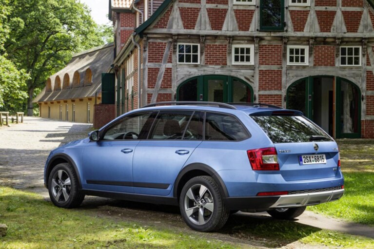 retro Skoda Octavia scout