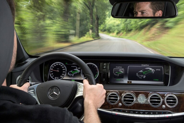 Interni mercedes s 500 plug-in hybrid
