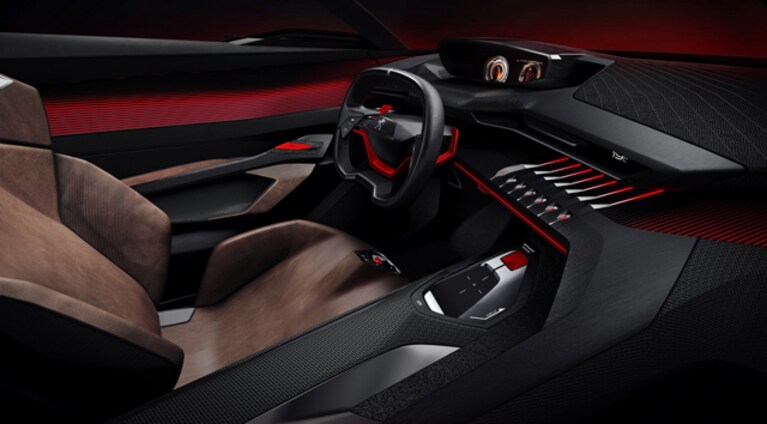 Interni Peugeot Quartz Concept