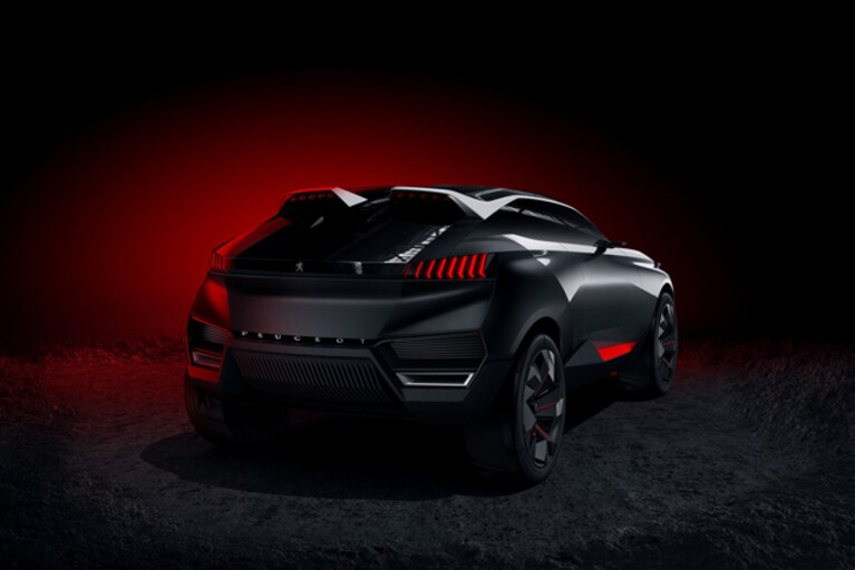 Retro Peugeot Quartz Concept