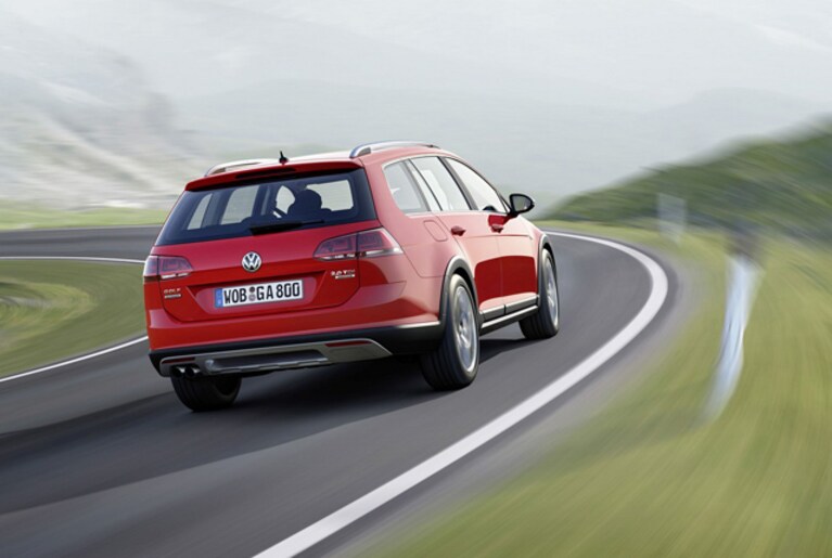 Retro Volkswagen Golf Alltrack TDI