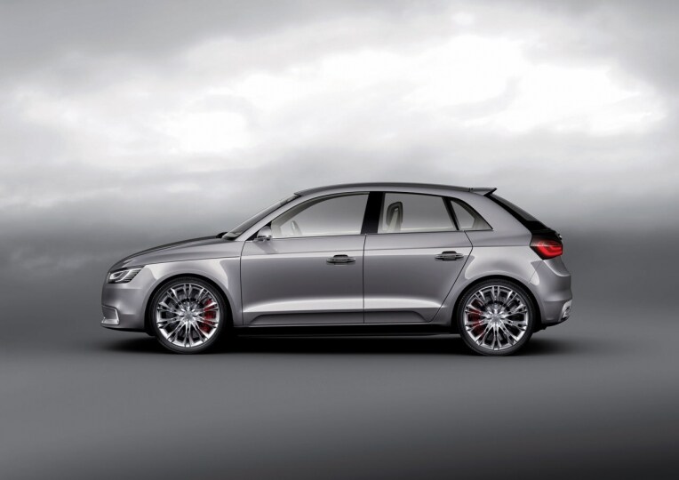 Audi A1 - prospettiva laterale