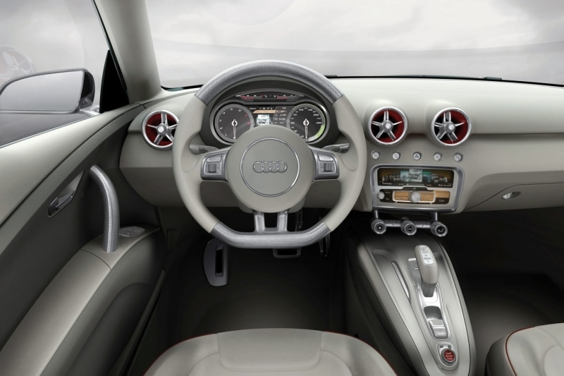 Audi A1 - gli interni nel progetto Audi