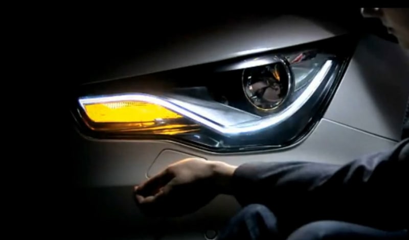 Audi A1 - dettaglio faro anteriore 2
