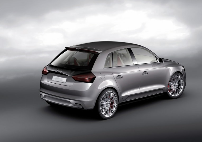 Audi A1 - prospettiva trequarti posteriore