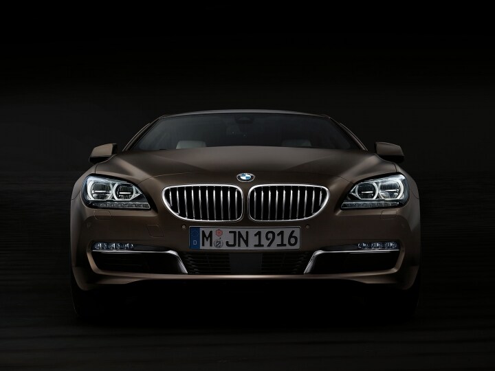 Visuale frontale della BMW Serie 6 Gran Coupè