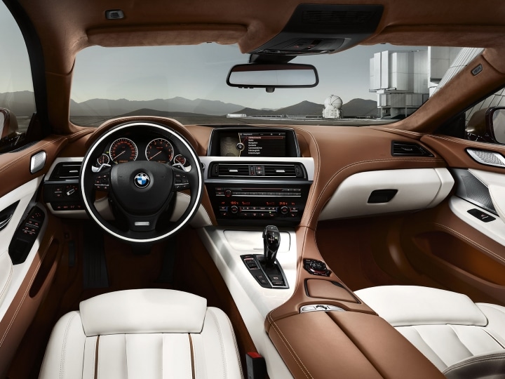Gli interni della BMW Serie 6 Gran Coupè