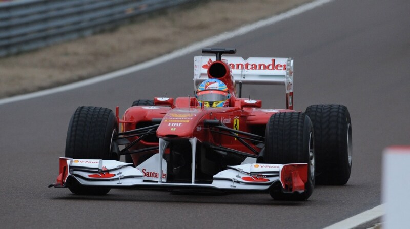 La F150 nella pista di Fiorano