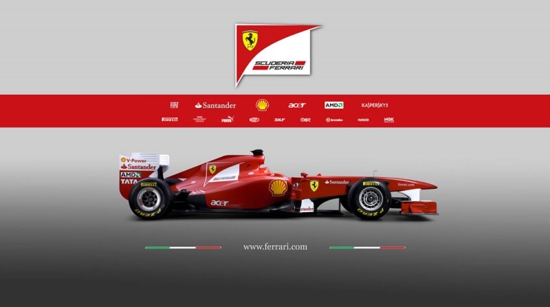 Ferrari F150: visione laterale