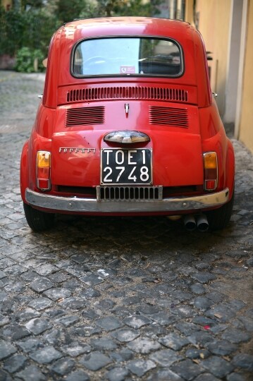 Anche sul retro la scritta 