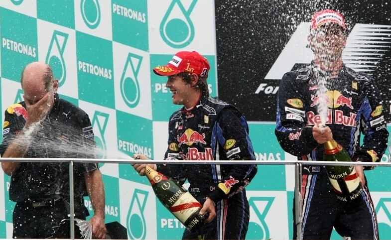 Gp Malesia, Gara: Festa sul podio