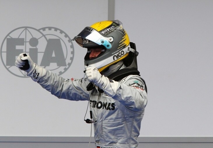 Gp Malesia, Gara: Rosberg esulta per il terzo posto