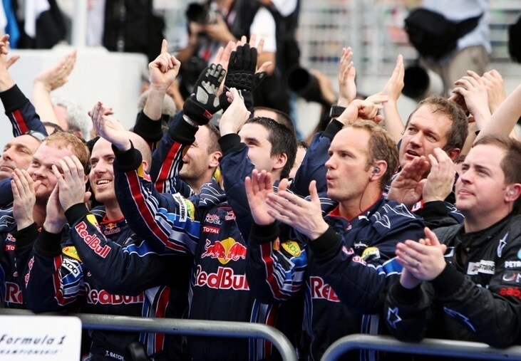 Gp Malesia, Gara: Uomini Red Bull