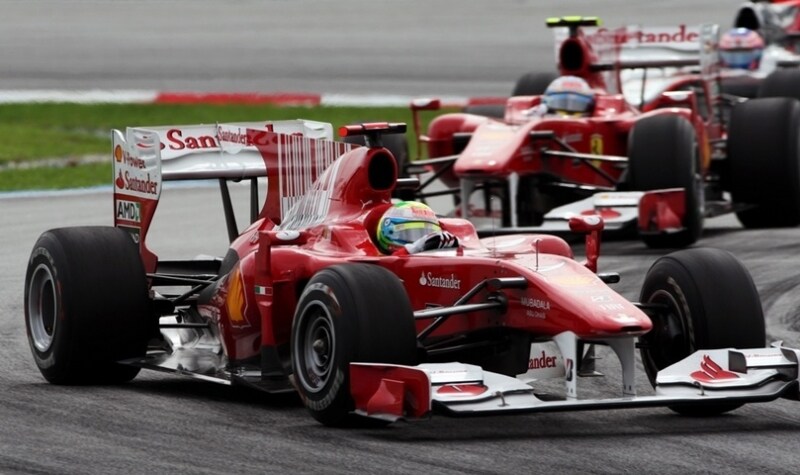 Gp Malesia, Gara: Le due Ferrari