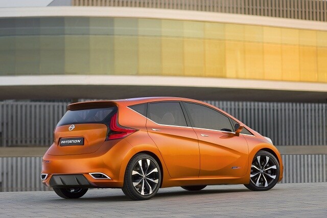 Prospettiva Laterale della nuova Nissan