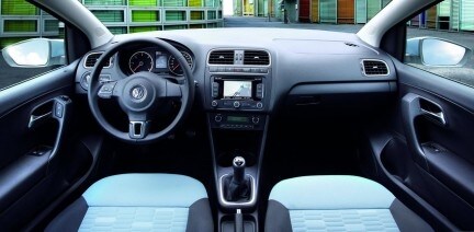 interni della polo bluemotion