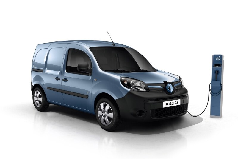 L\'alternativa ZE (Zero Emission) della Kangoo