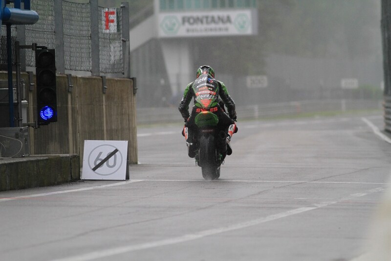 Finalmente in pista