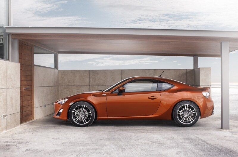 Le linee della Toyota GT-86