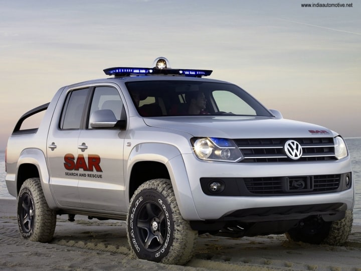 Volkswagen Amarock - visione anteriore