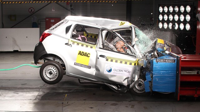 Crash Test Datsun Go