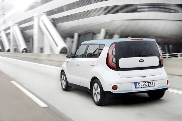 Retro Kia Soul ECO-electric