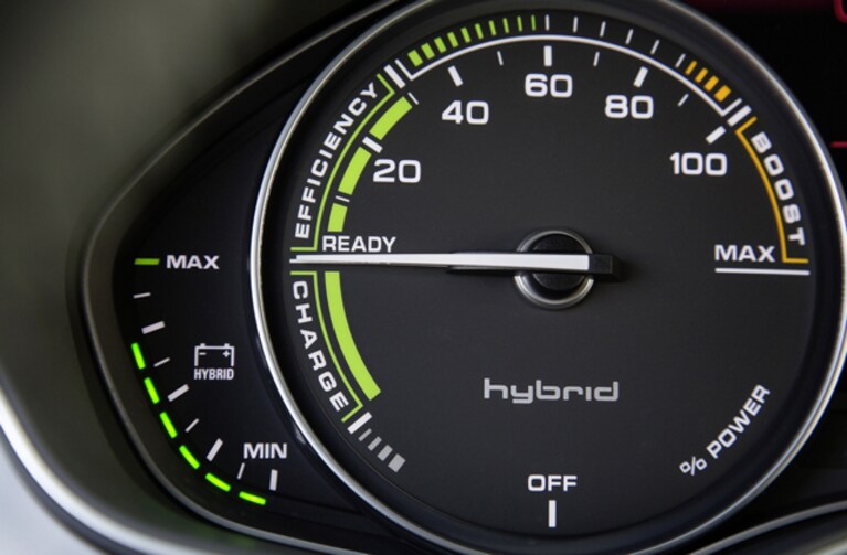Strumentazione Audi A7 h-tron