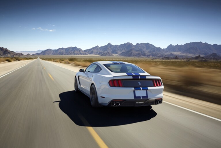 Retro Ford Mustang Shelby GT350