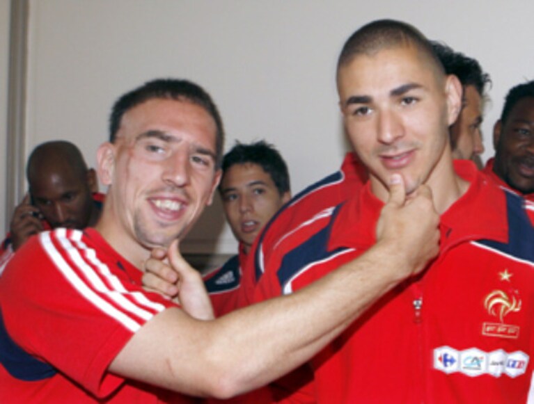 ribery benzema scandao zahia baby escort