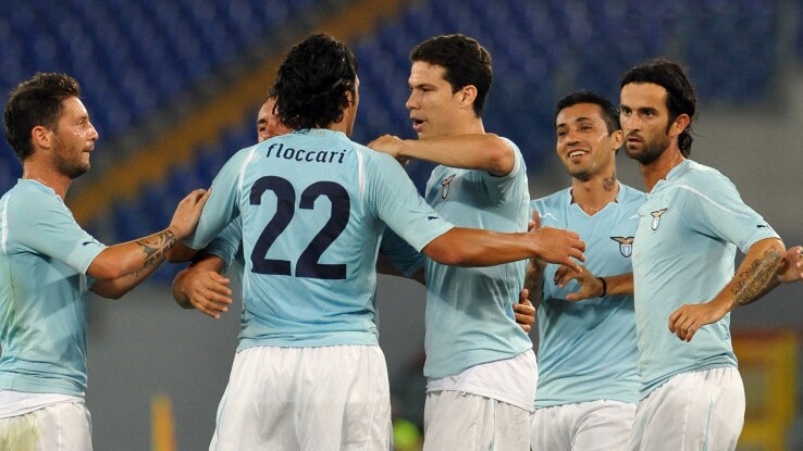 floccari, hernanes, mauri lazio