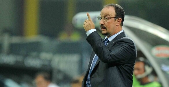 Il tecnico dei nerazzurri Rafa Benitez
