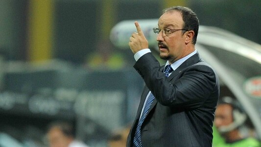 Il tecnico dei nerazzurri Rafa Benitez