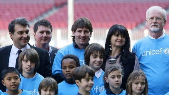 Messi ha deciso di aprire un parco giochi nei pressi di un ospedale.