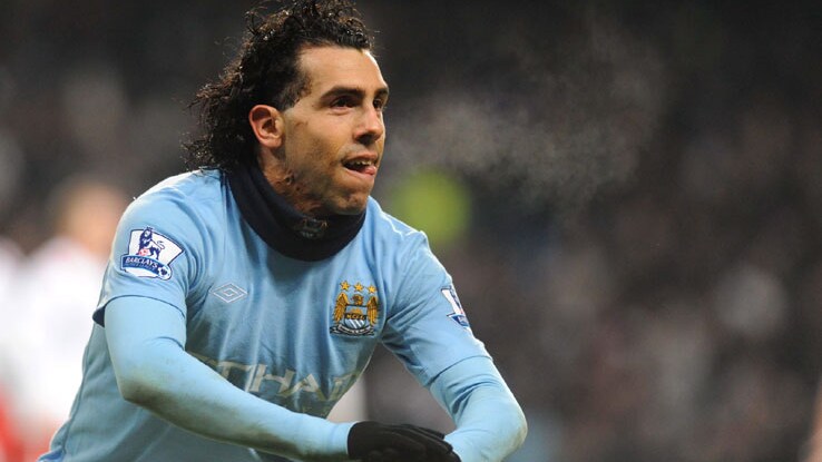 Carlitos Tevez potrebbe lasciare il City.