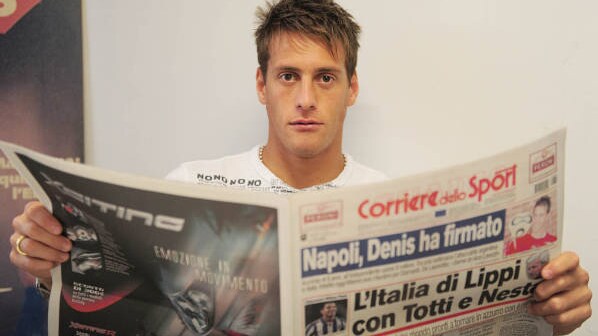 Denis parla della sua vecchia esperienza con i partenopei.