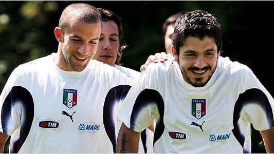 Il video con Gattuso che avrebbe dato un pugno a Del Piero.
