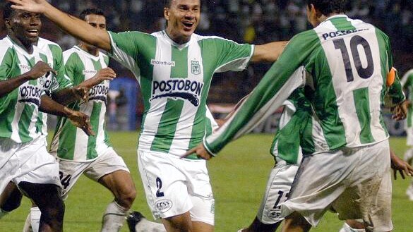 Humberto Mendoza dell'Atletico Nacional gol