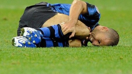 Intervento perfettamente riuscito per Walter Samuel.