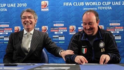 Benitez e Moratti