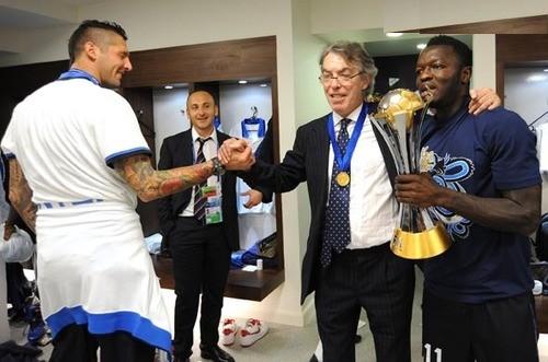 Materazzi Muntari Moratti