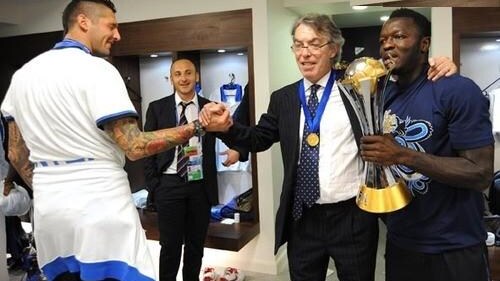 Materazzi Muntari Moratti