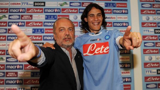 Calciomercato: il Tottenham vuole Cavani dal Napoli, De Laurentiis dice no