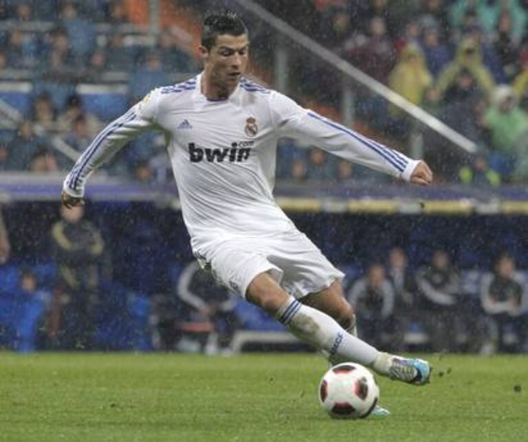 Cristiano Ronaldo in Real Madrid Levante