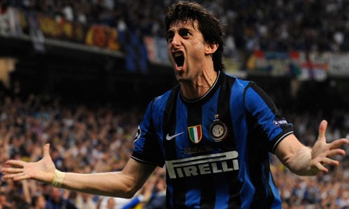 Inter Diego Milito infortunati