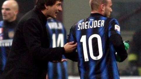 Inter-Roma Sneijder e Leonardo